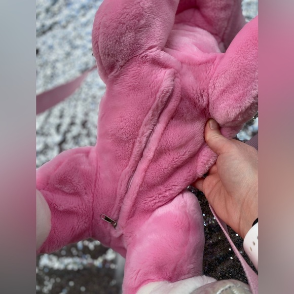 Handmade pink unicorn backpack - Picture 5 of 10